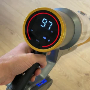 Ledningsfri støvsuger test