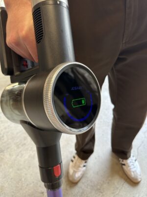 Ledningsfri støvsuger test
