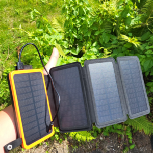 Powerbank med solceller