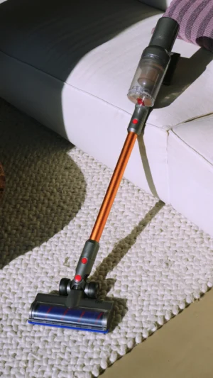 Ledningsfri støvsuger test