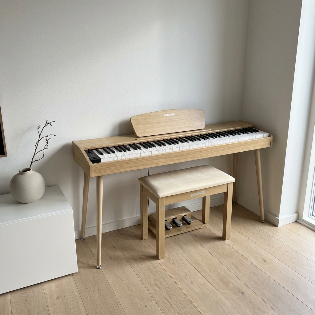 Donner DHP-100 Pro el-klaver beige - El-klavere - Techii.dk